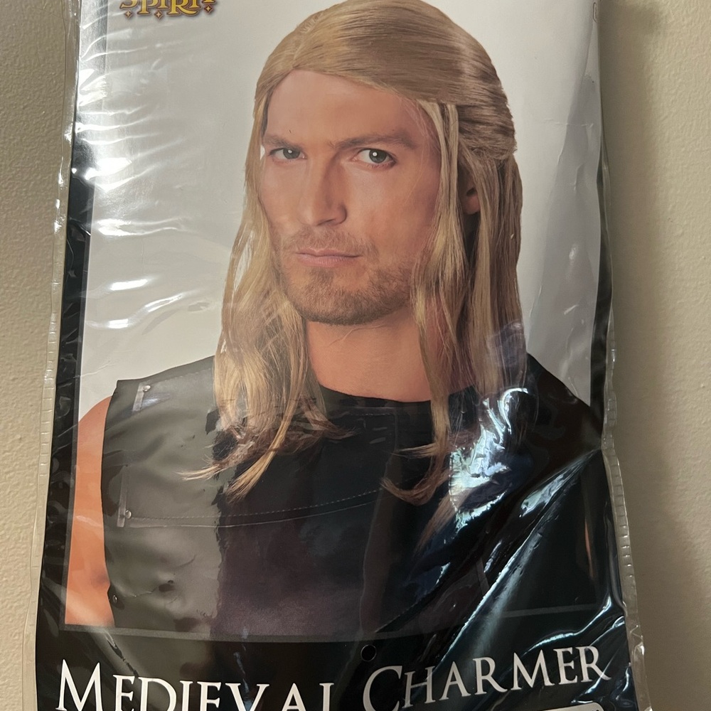 Medieval Charmer Costume Wig
